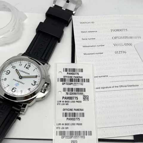 Panerai Luminor PAM 00775 44mm Stainless steel White 6