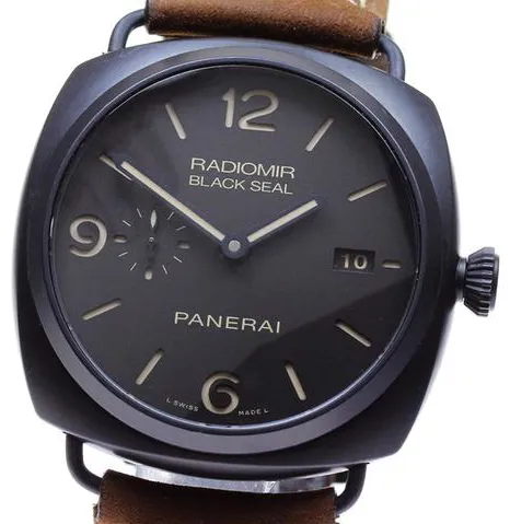 Panerai Radiomir Black Seal 3 Days Aut PAM 00505 44mm Composite Brown