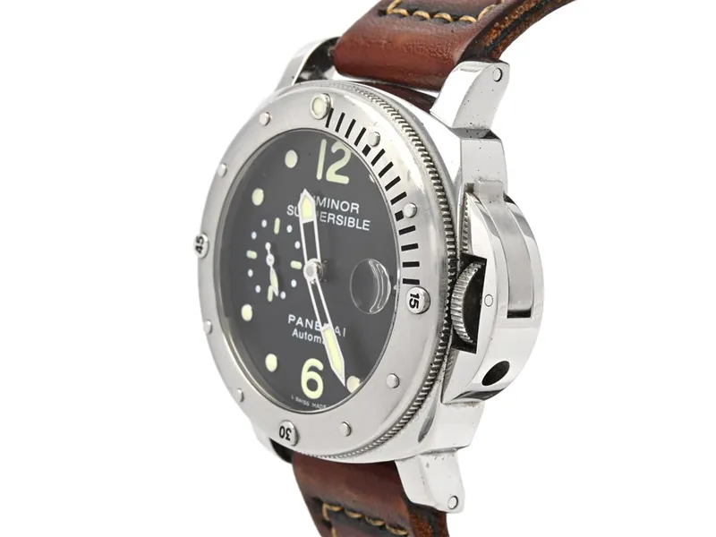 Panerai Submersible PAM 00024 44mm Stainless steel Black 1