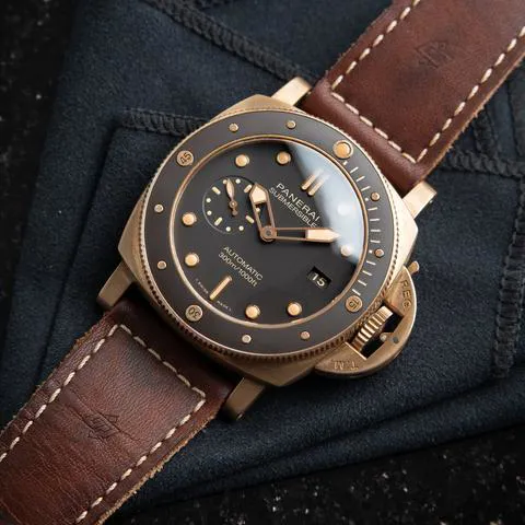 Panerai Submersible PAM 00968 47mm Bronze Brown 4