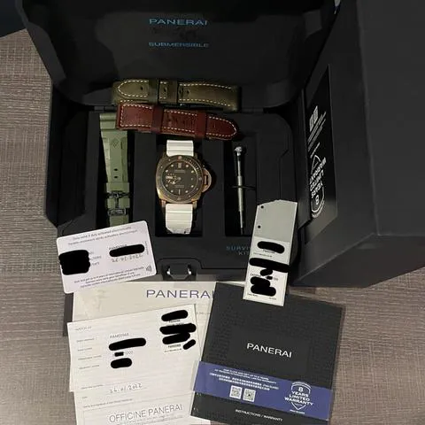 Panerai Submersible PAM 00968 47mm Bronze Brown 7