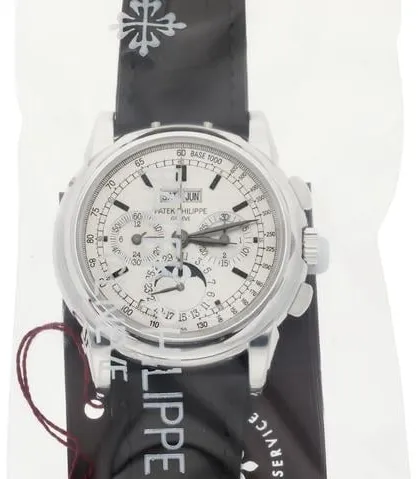 Patek Philippe Perpetual Calendar Chronograph 5970G-001 40mm White gold Silver