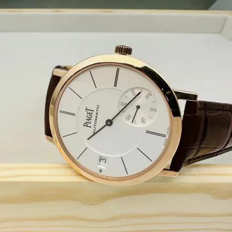 Piaget Altiplano G0A38131 40mm Rose gold Silver