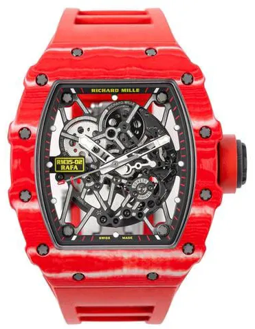 Richard Mille RM 035 RM35-02 50mm Carbon fiber Skeletonized