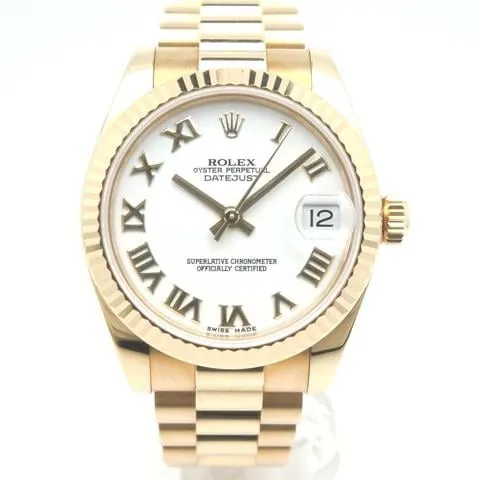 Rolex Datejust 31 178278 Yellow gold White