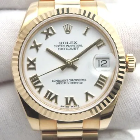 Rolex Datejust 31 178278 Yellow gold White 3