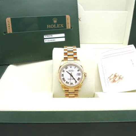 Rolex Datejust 31 178278 Yellow gold White 6