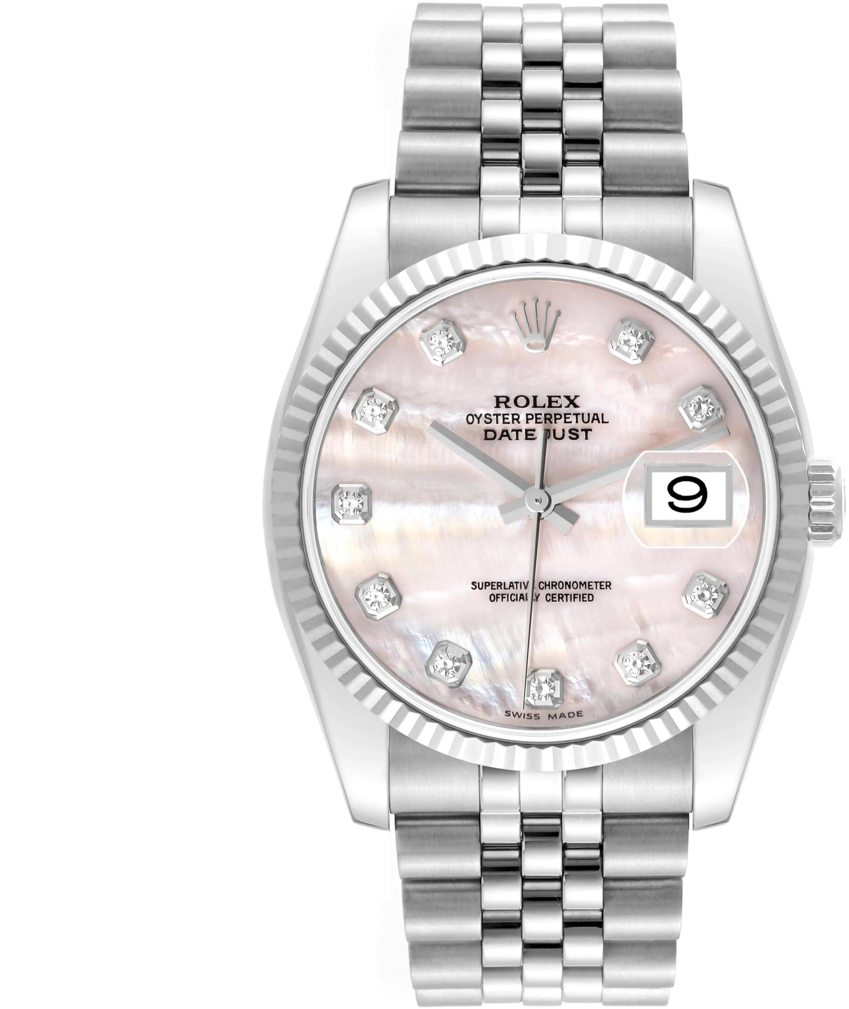 Rolex Datejust 36 116234 36mm Stainless steel Mother-of-pearl