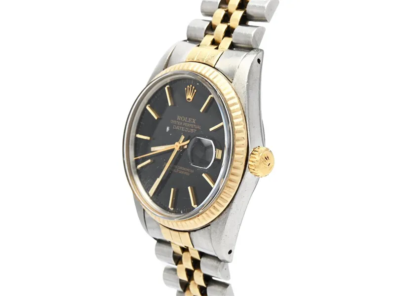 Rolex Datejust 36 16013 36mm Yellow gold and Stainless steel Silver 2