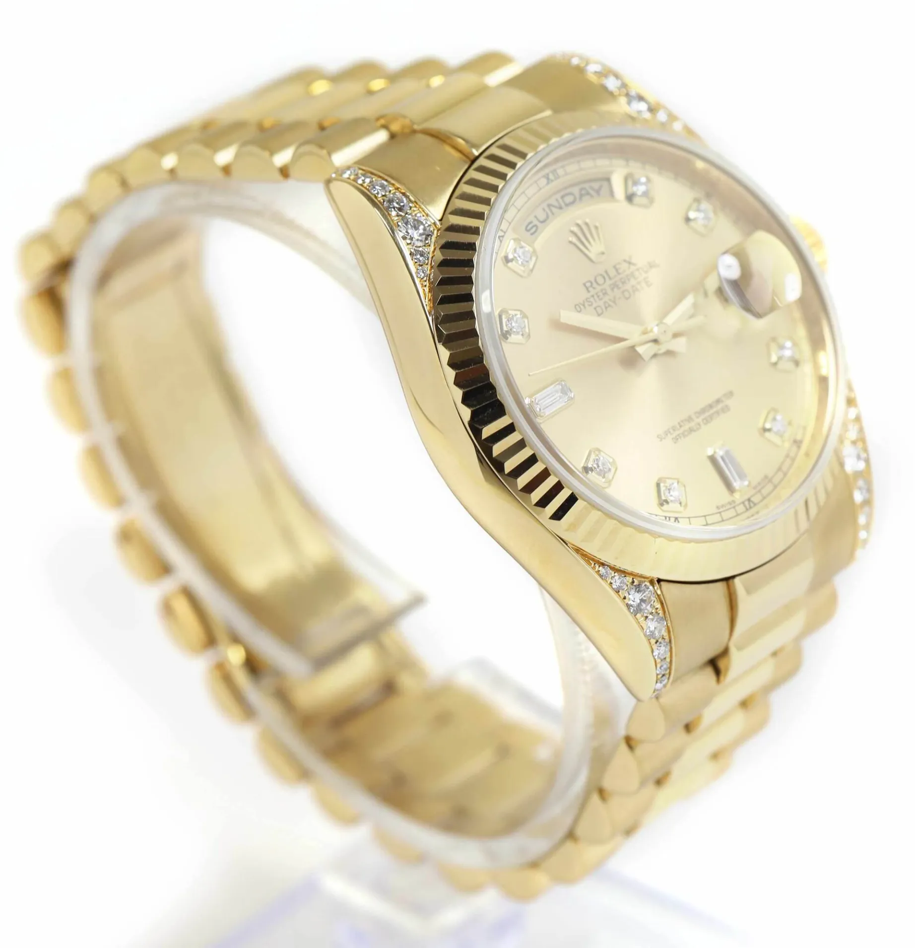 Rolex Day-Date 36 118338 36mm Yellow gold Champagne 2