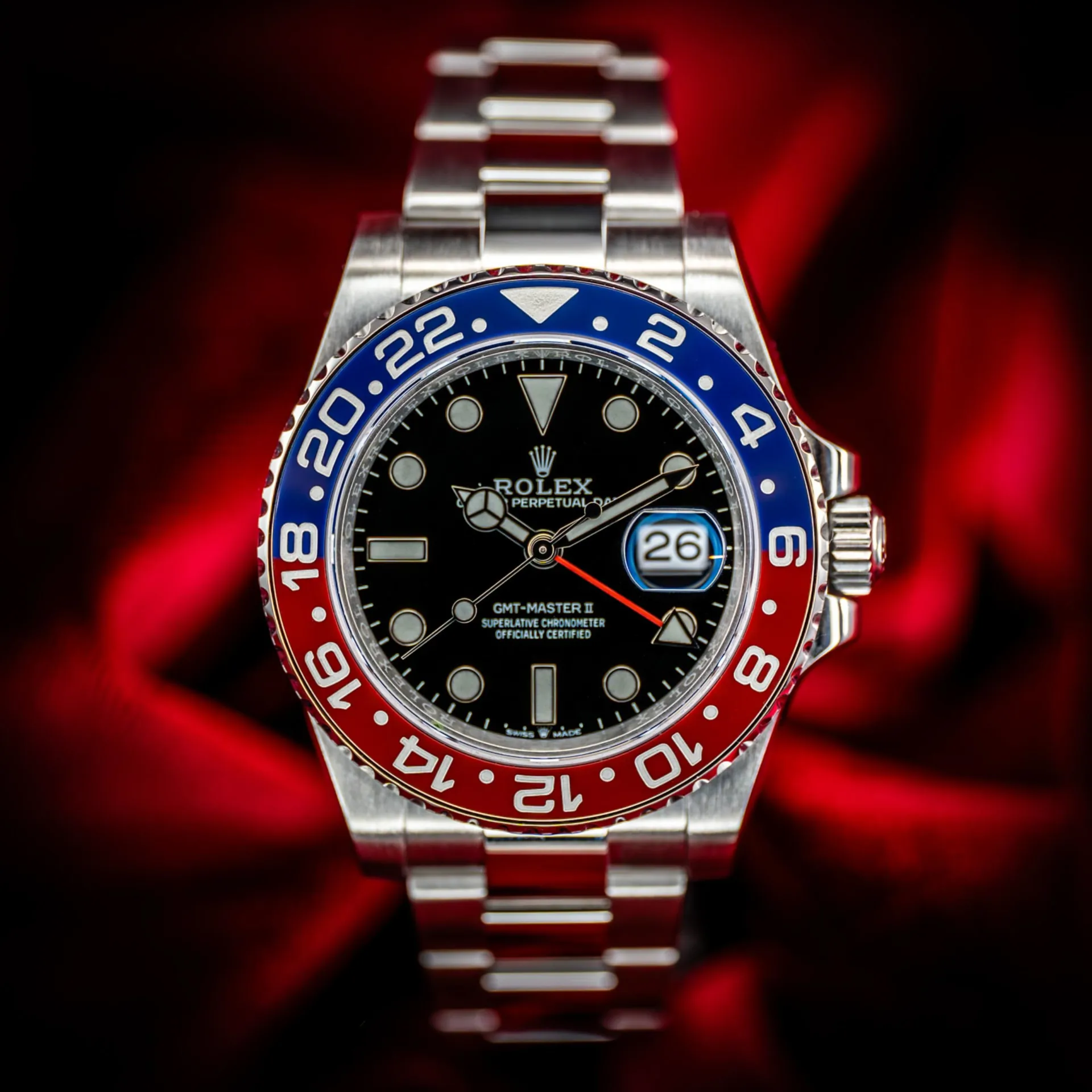 Rolex GMT-Master II 126710BLRO-0002 40mm Oystersteel Black