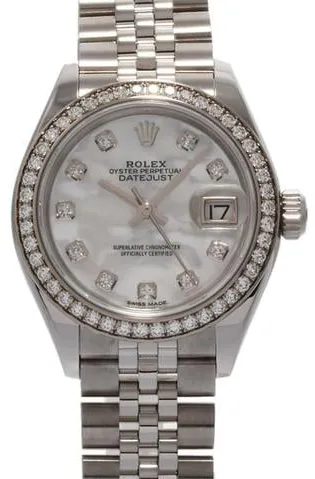 Rolex Lady-Datejust 279384RBR 28mm Stainless steel