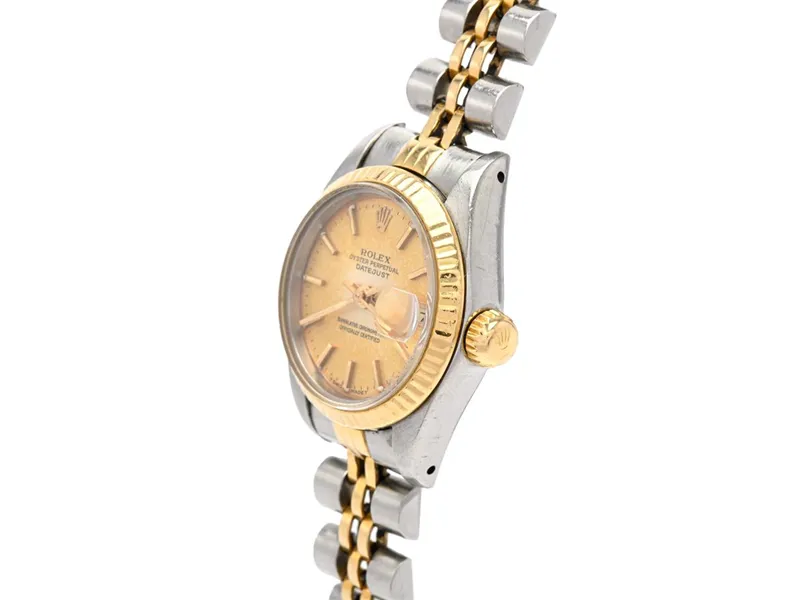 Rolex Lady-Datejust 69173 26mm Yellow gold and Stainless steel Champagne 3