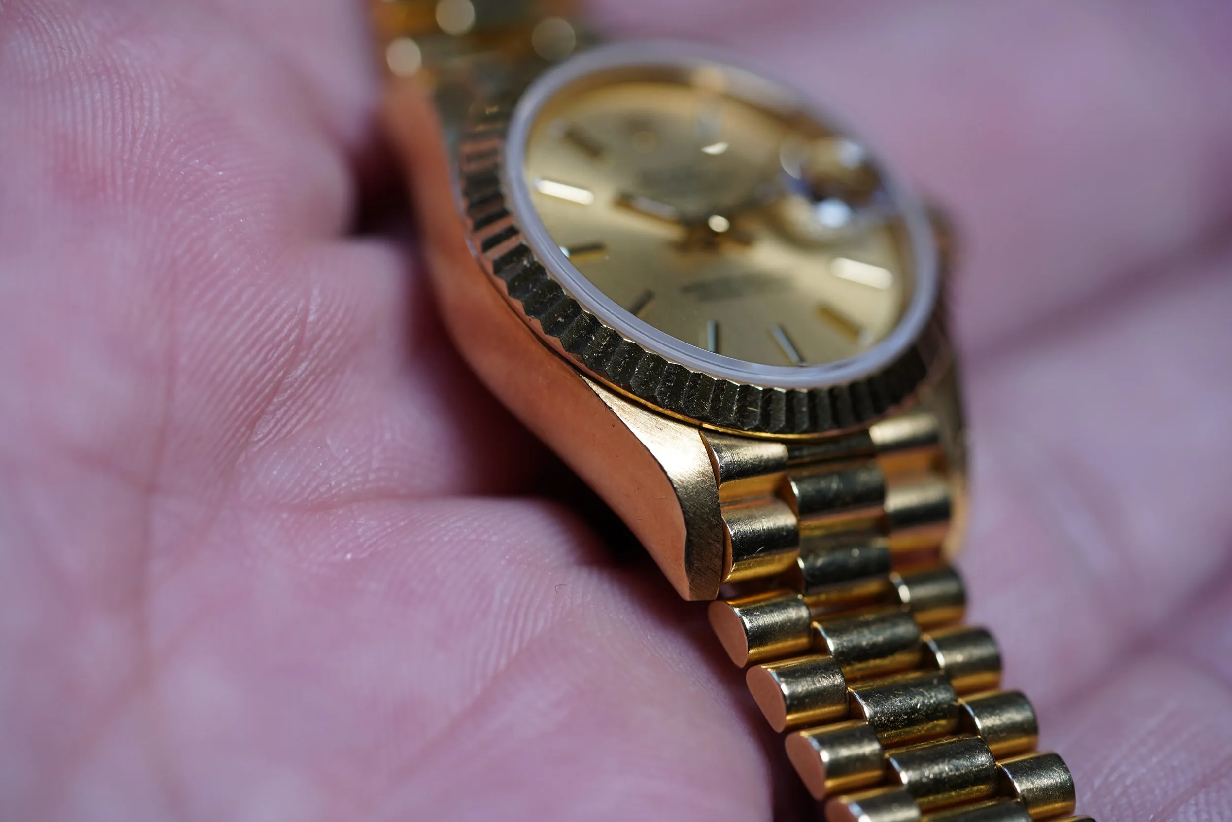 Rolex Lady-Datejust 69178 26mm Yellow gold Champagne 4