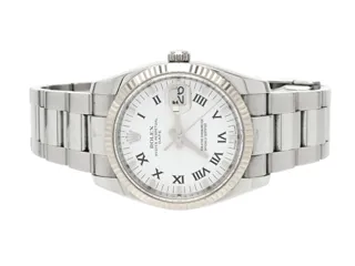 Rolex Oyster Perpetual Date 115234 White gold and Stainless steel