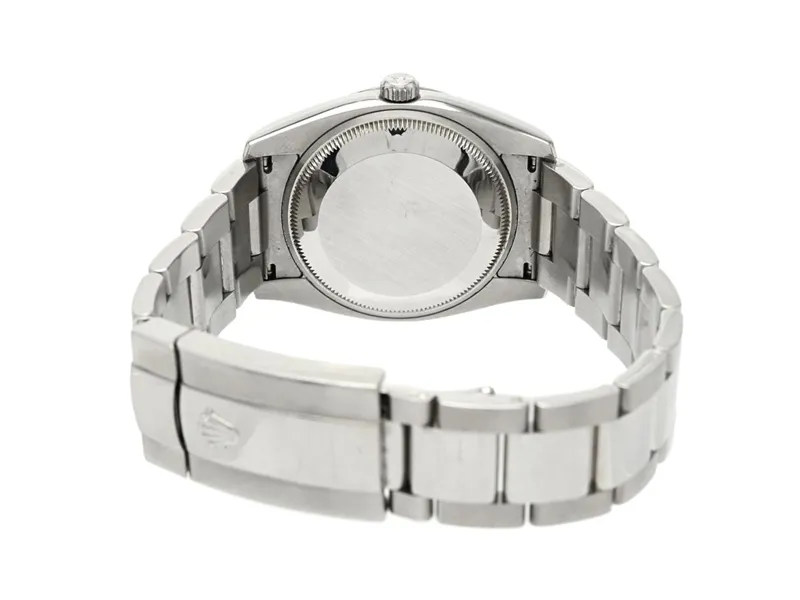 Rolex Oyster Perpetual Date 115234 34mm White gold and Stainless steel 2