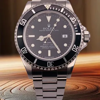 Rolex Sea-Dweller 16600 Stainless steel Black