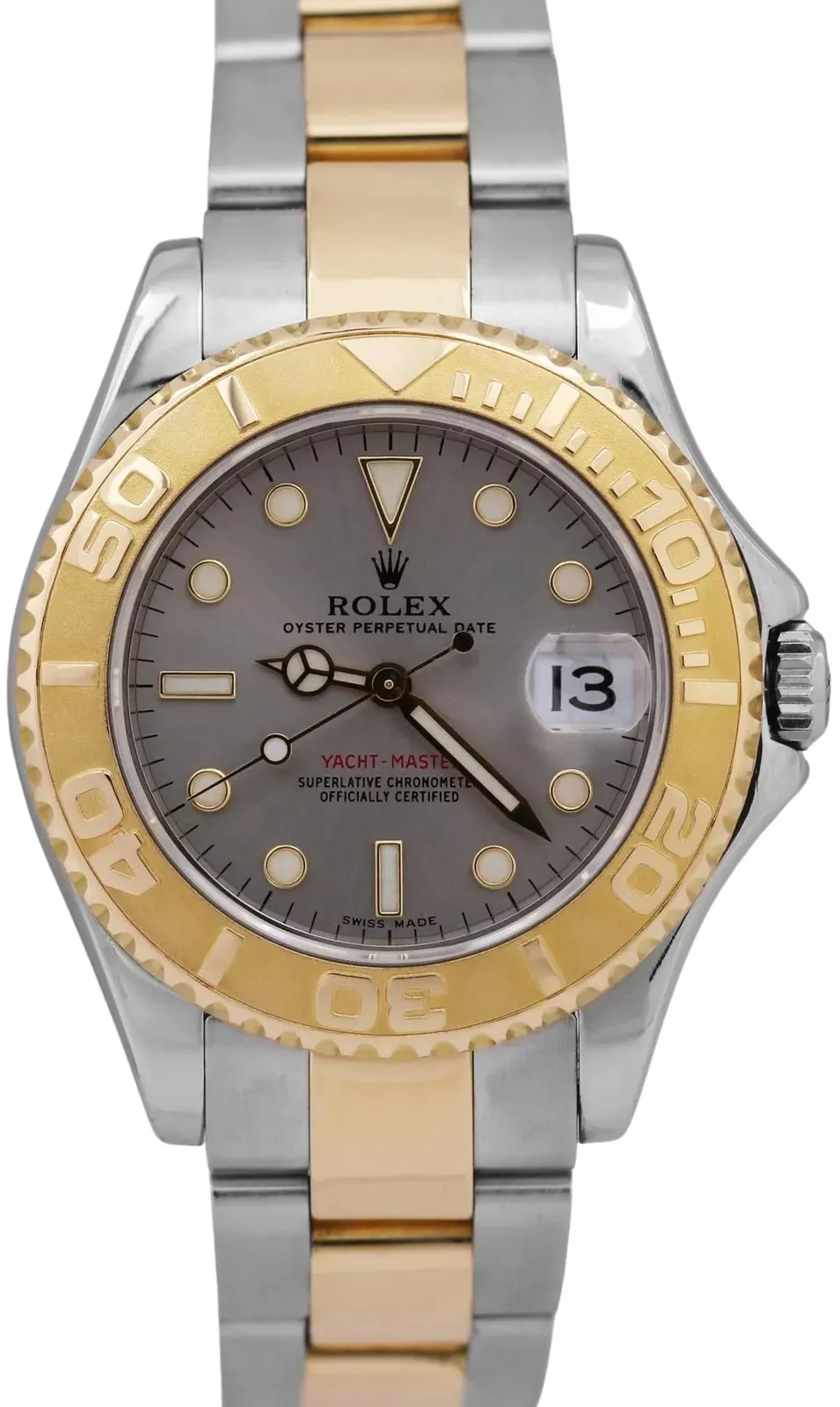 Rolex Yacht-Master 168623 35mm Stainless steel Gray