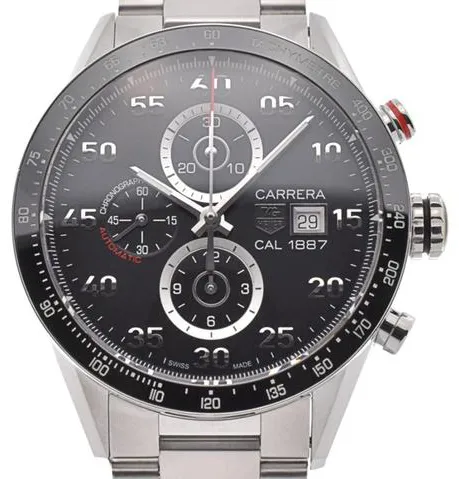 TAG Heuer Carrera CAR2A10 44mm Stainless steel Black
