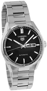 TAG Heuer Carrera Calibre 5 WBN2010.BA0640 Stainless steel Black