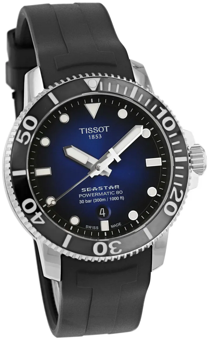 Tissot Seastar 1000 T120.407.17.041.00 43mm Stainless steel Black