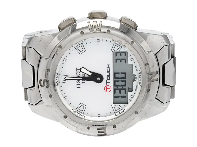 Tissot T-Touch T047.220.47.111.00 43mm Titanium Mother-of-pearl