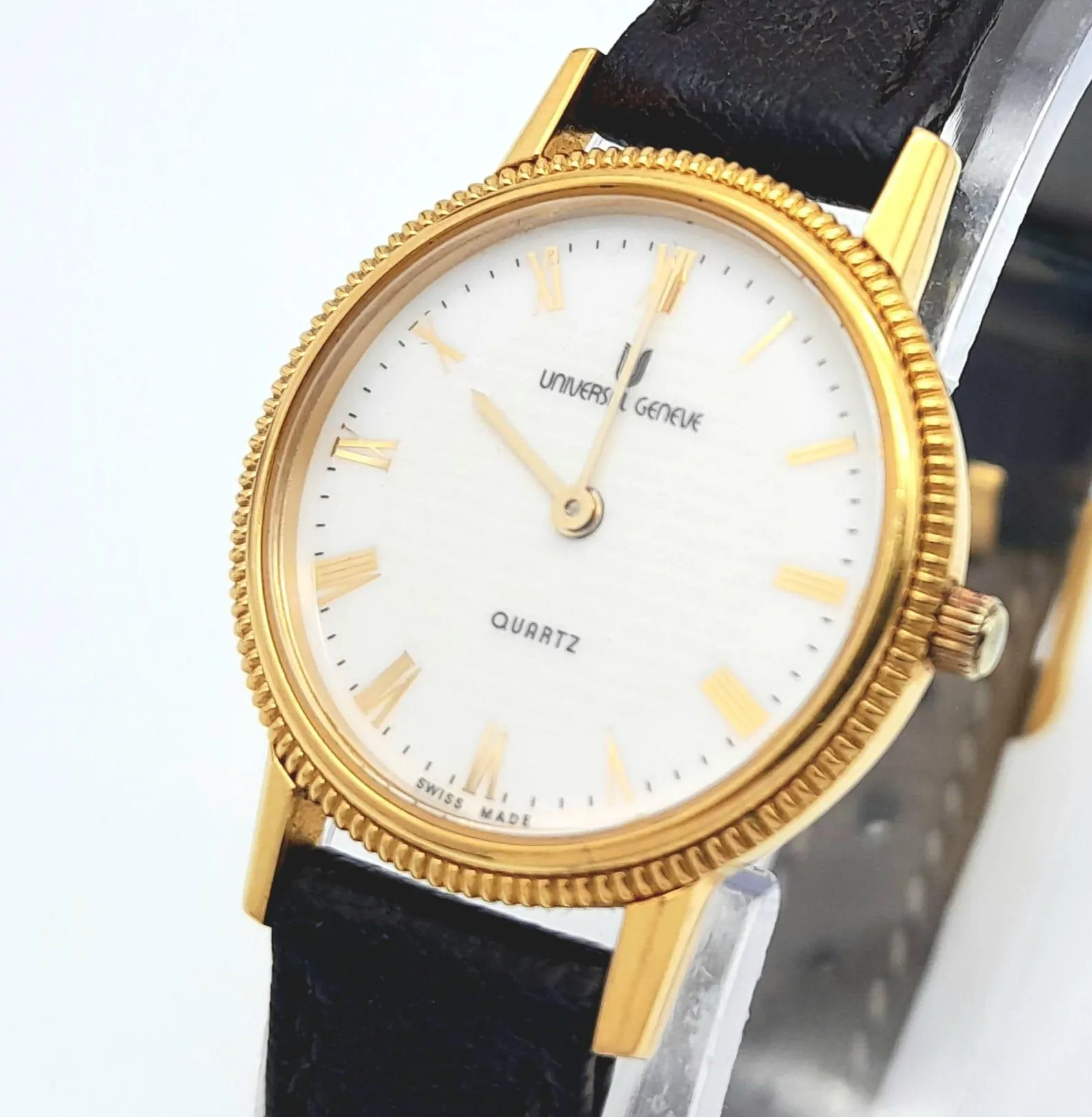 Universal Genève 23mm Gold-plated White 3