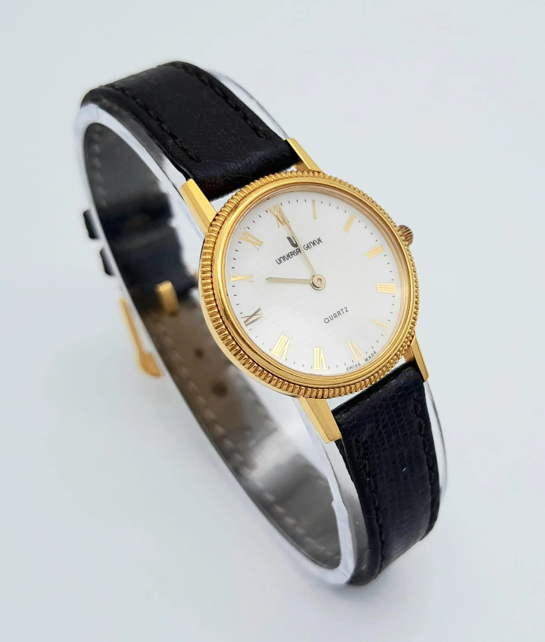 Universal Genève 23mm Gold-plated White 4