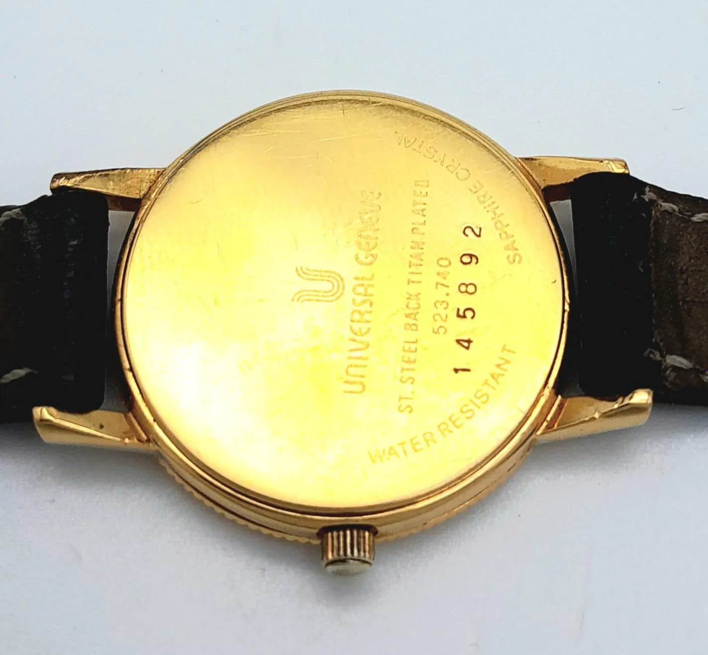 Universal Genève 23mm Gold-plated White 2