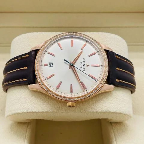 Zenith Captain Central Second 18.2020.670/11.C498 40mm Rose gold White 1