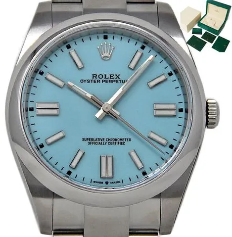 Rolex Oyster Perpetual 41 124300 41mm Stainless steel Blue