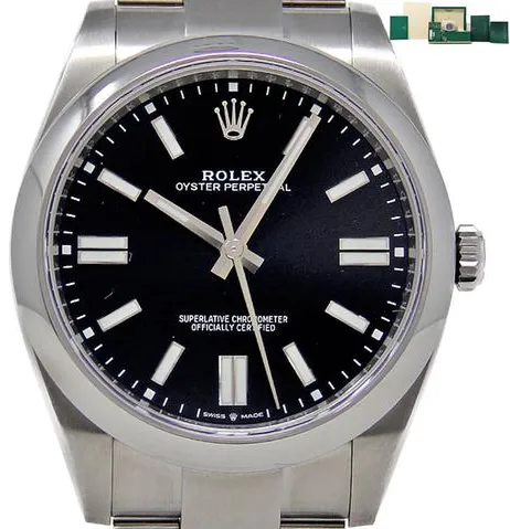 Rolex Oyster Perpetual 41 124300 41mm Stainless steel Black