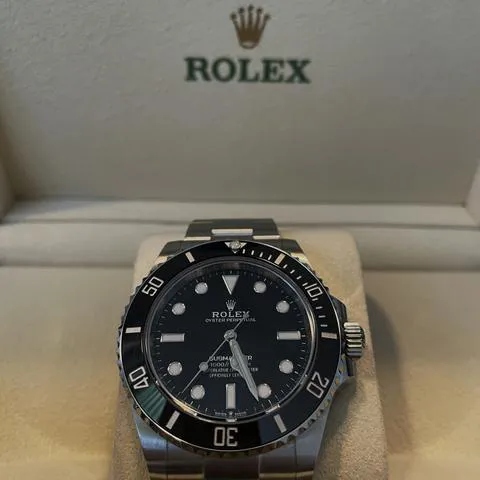 Rolex Submariner 124060 41mm Stainless steel Black