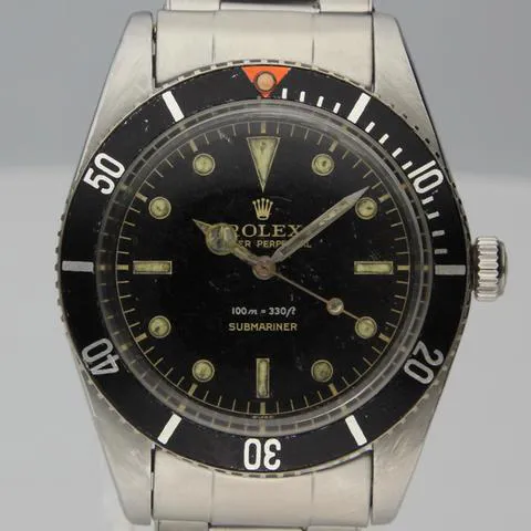 Rolex Submariner 5508 37mm Stainless steel Black 1