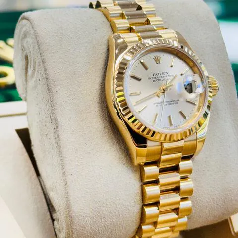 Rolex Lady-Datejust 179178 26mm Yellow gold Champagne