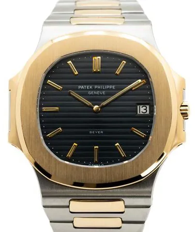 Patek Philippe Nautilus 3700 42mm Yellow gold and Stainless steel Black 1