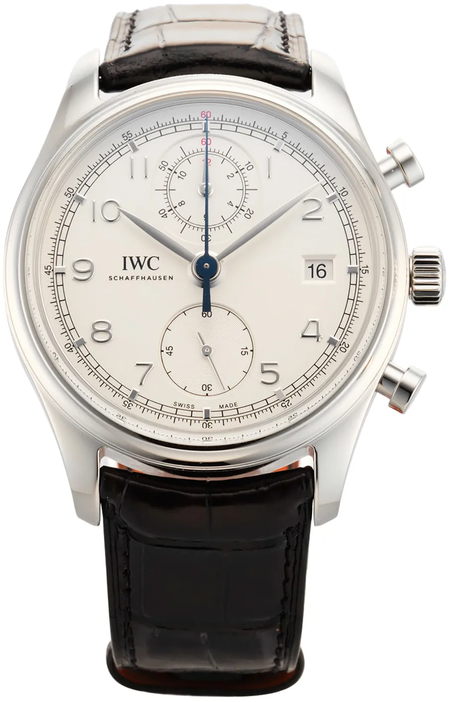 IWC Portuguese Chronograph IW390403 42mm Stainless steel Silver