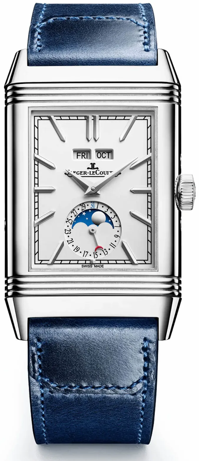 Jaeger-LeCoultre Reverso Tribute Q3918420 49.5mm Stainless steel Blue