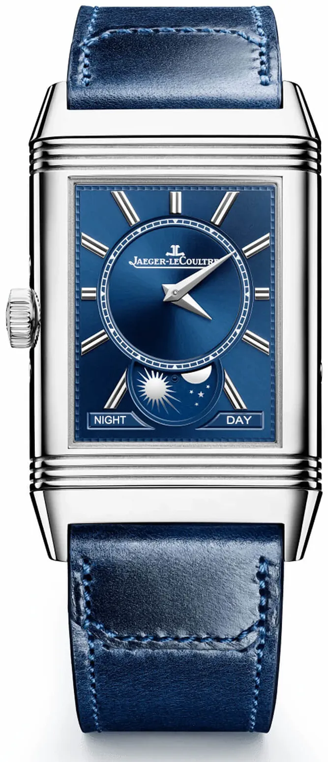 Jaeger-LeCoultre Reverso Tribute Q3918420 49.5mm Stainless steel Blue 1