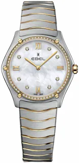 Ebel Sport Classic 1216512A Yellow gold and Stainless steel White