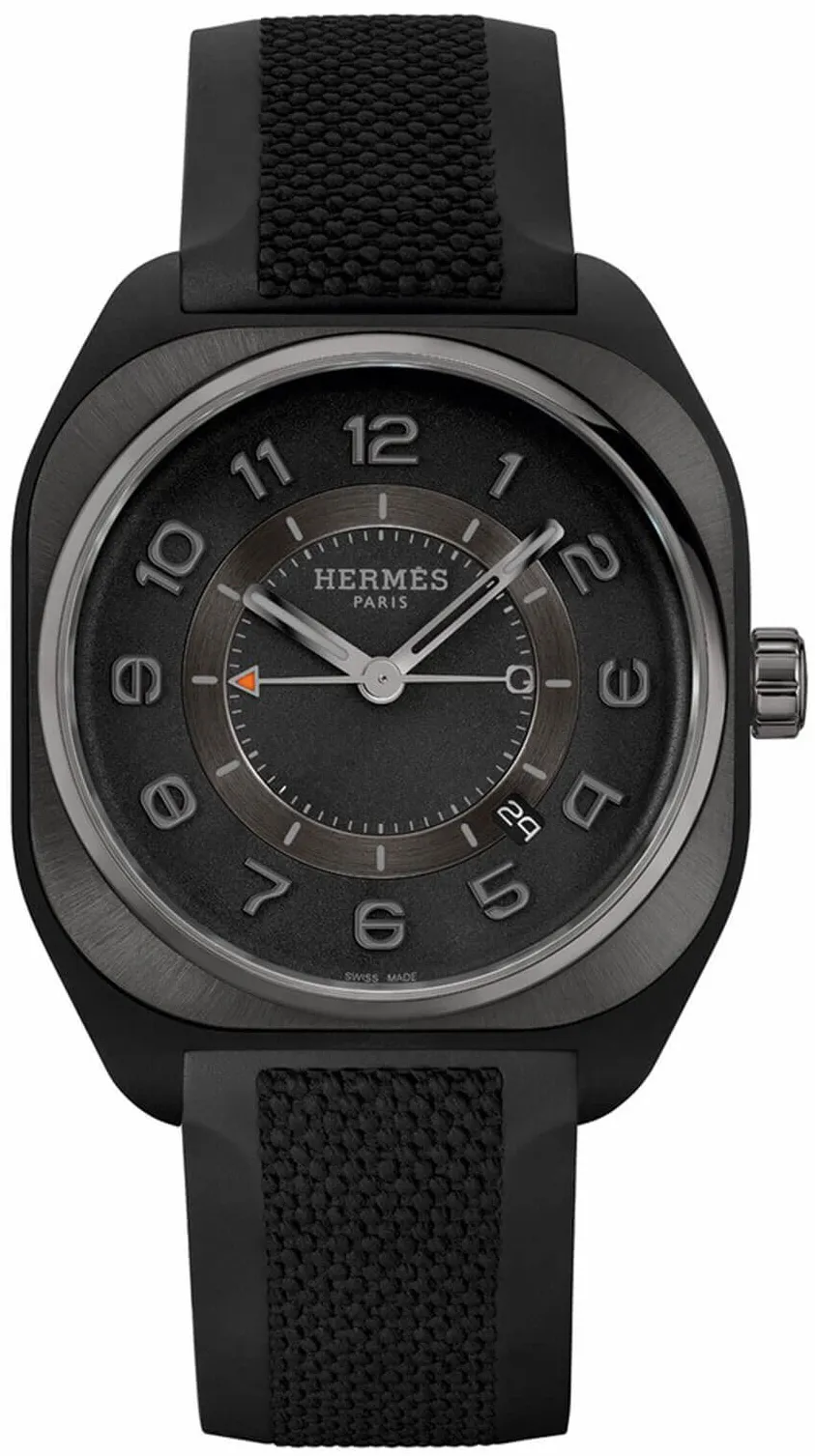 Hermès Hermès H08 049433WW00 39mm Ceramic Black