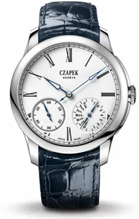 Czapek & Cie Quai des Bergues 29 42.5mm White gold White