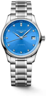 Longines The Longines Master Collection L23574986 Stainless steel Blue