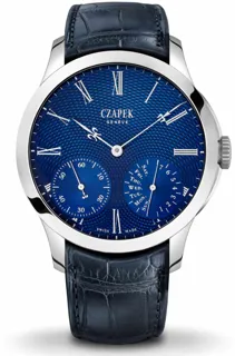 Czapek & Cie Quai des Bergues Quai des Bergues 42.5mm Stainless steel Blue