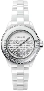 Chanel J12 H7419 White ceramic White