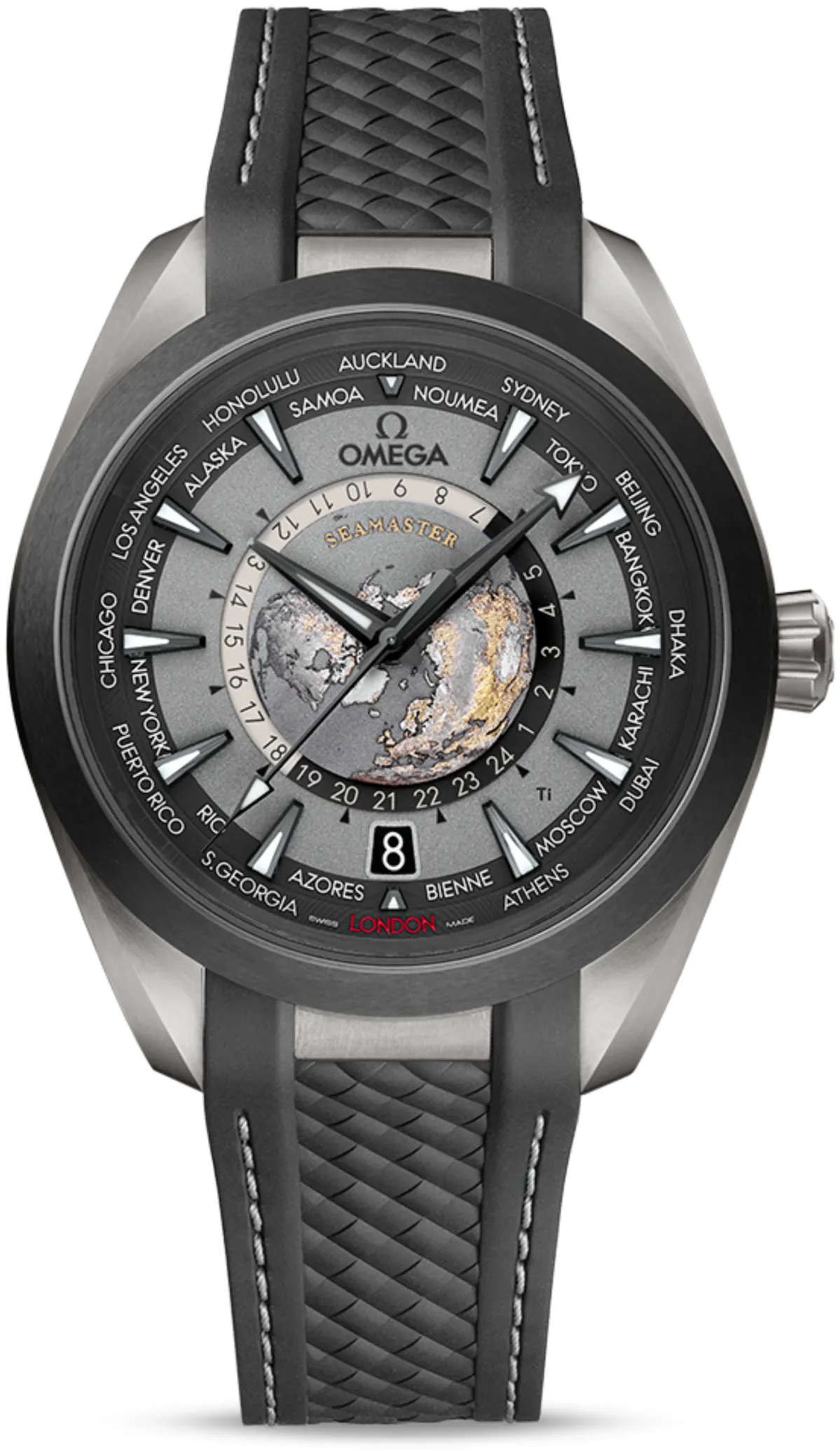 Omega Aqua Terra 150M 220.92.43.22.99.001 43mm Titanium Black