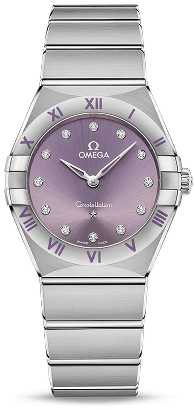 Omega Constellation 131.10.28.60.60.002 28mm Stainless steel Purple