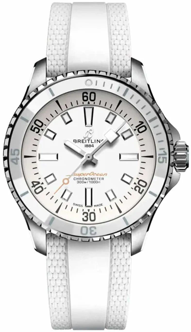 Breitling Superocean A17377211A1S1 36mm Stainless steel White