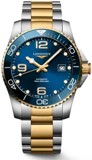 Longines HydroConquest L3.781.3.96.7 Stainless steel Blue