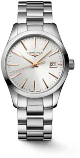 Longines Conquest Classic L2.386.4.72.6 Stainless steel Silver